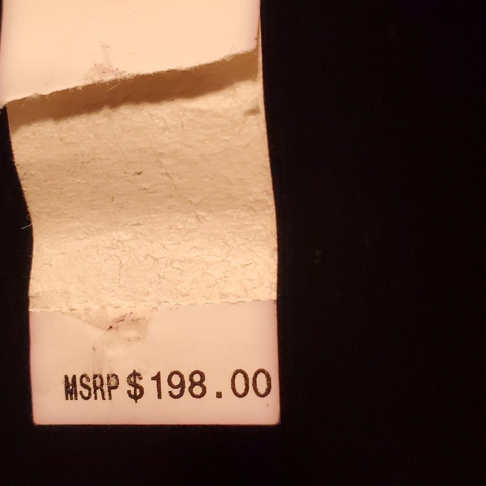 LAUNDRY By Shelley Segall Black VELVET DRESS *GLOVES HAVE BEEN SOLD* - Picture 4 of 13